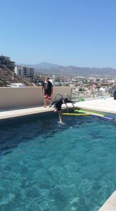 Cabo Airport Transfers - Kids Playing at Pool